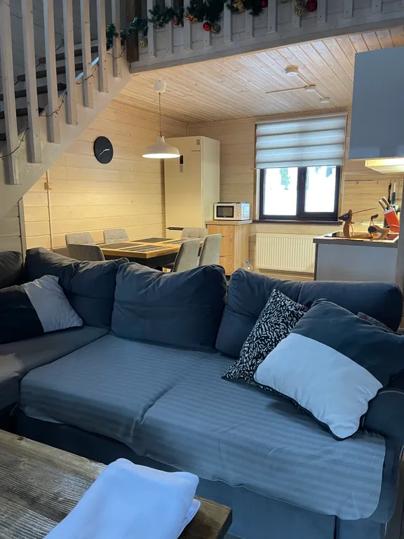 Сосновое шале на берегу Сямозера