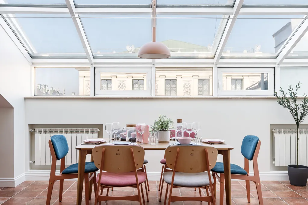 Квартира Квартира Мансарда Hermitage напротив Дворцовой площади с видом на Эрмитаж — Санкт-Петербург