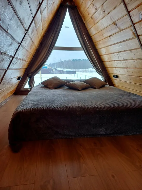 Треугольный дом шале