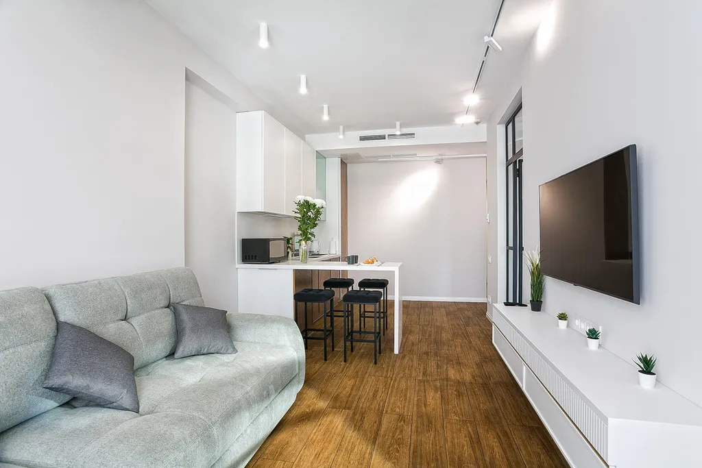 Двухкомнатные апартаменты премиум с 3 террасами