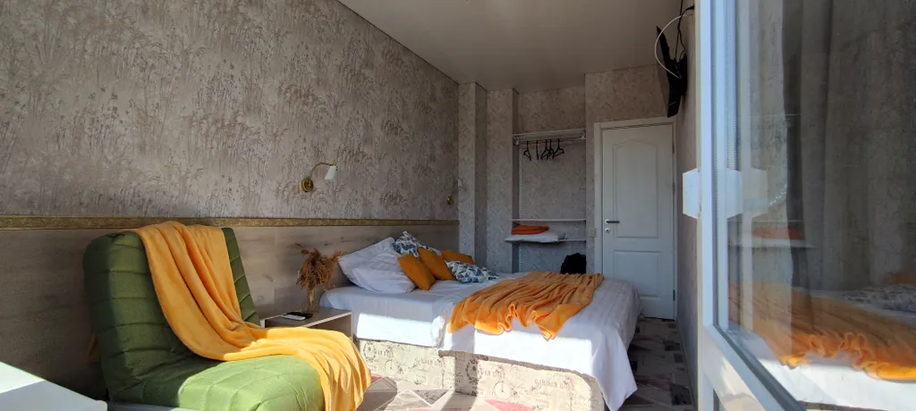 Квартира Квартира Две спальни с балконами отпление кухня стиралка парковка мангальн — Судак