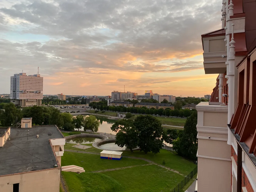 Квартира Уютная квартира с видом на Нижний пруд — Калининград