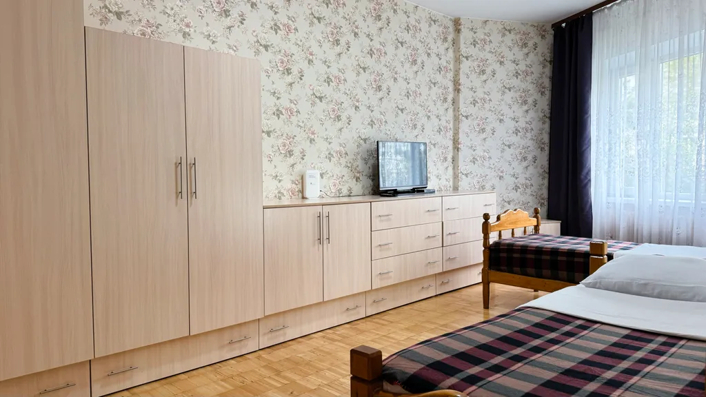 Просторная трехкомнатная квартира с раздельными комнатами