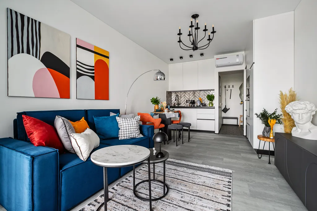 Квартира Квартира Great view 27 floor apartment 5 min walk to Butyrskaya metro — Москва