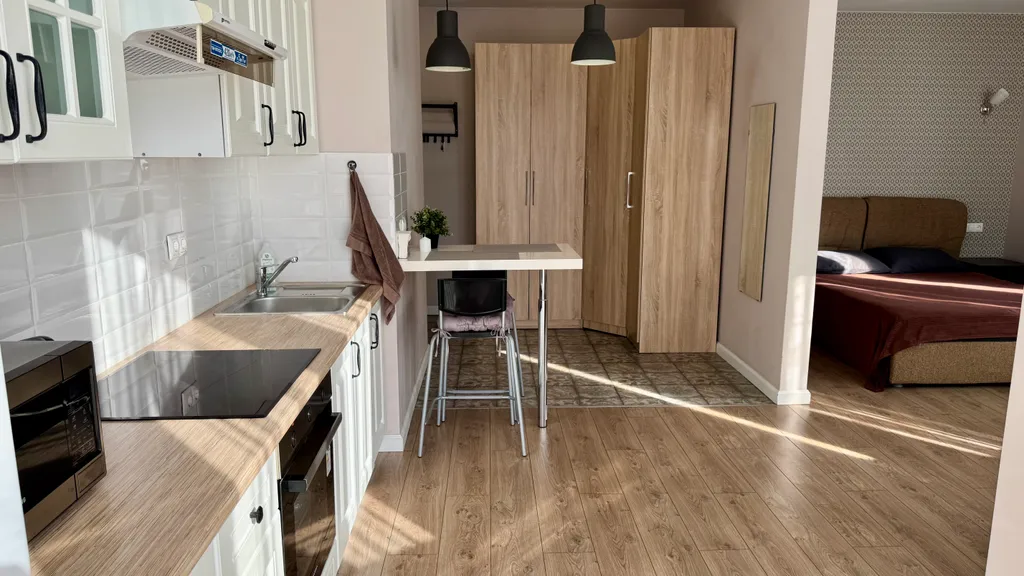 Апартамент с панорамным видом на Волгу и город