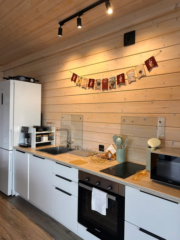 Туя пик Дом в Сорочанах с камином и баней на дровах