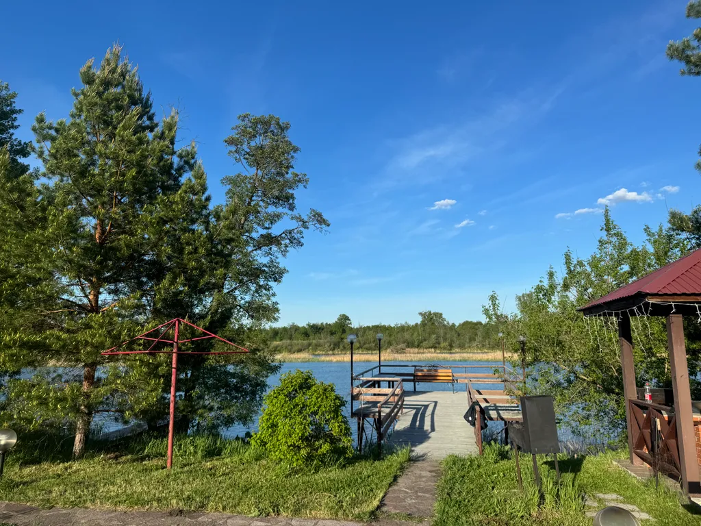 База отдыха на озере Шамсудин