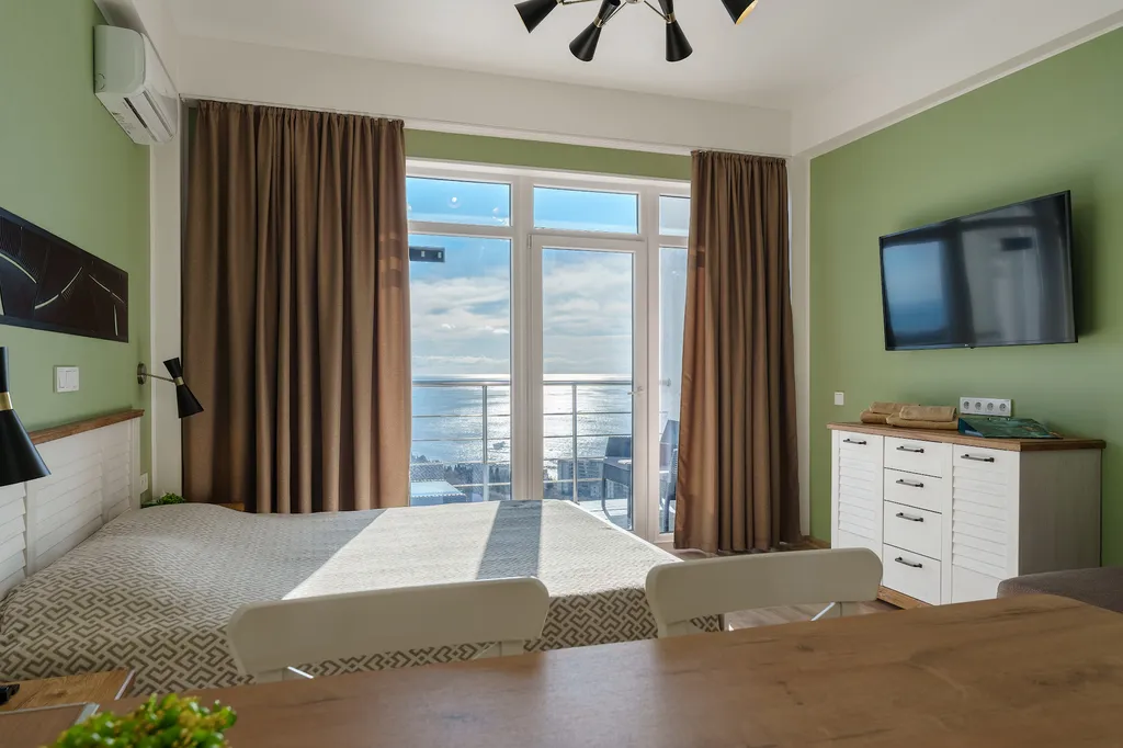 Уютный апартамент La Siesta Yalta с видом на море