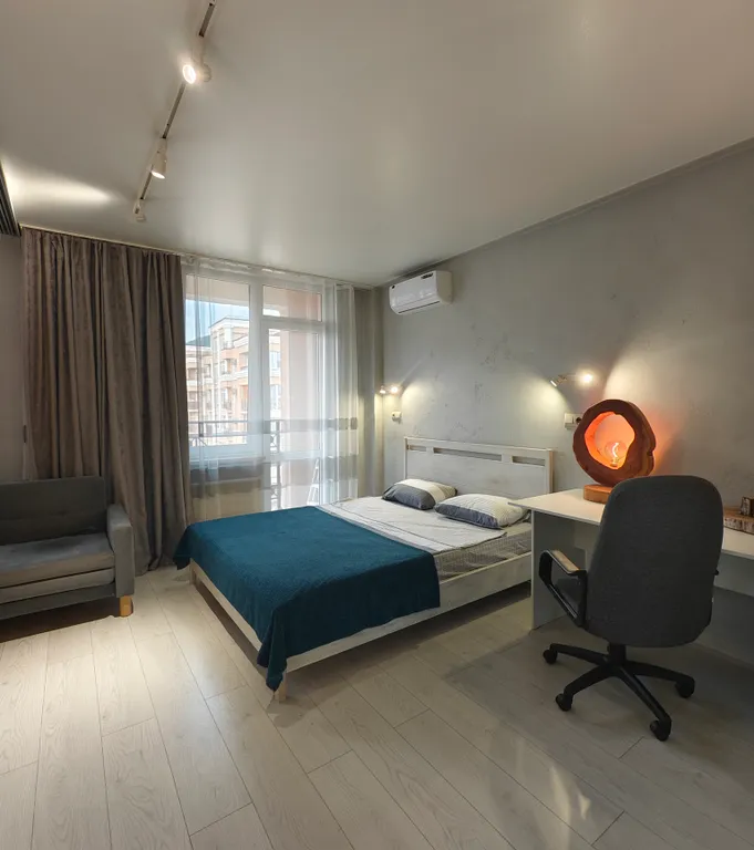 Квартира-студия с красивым видом