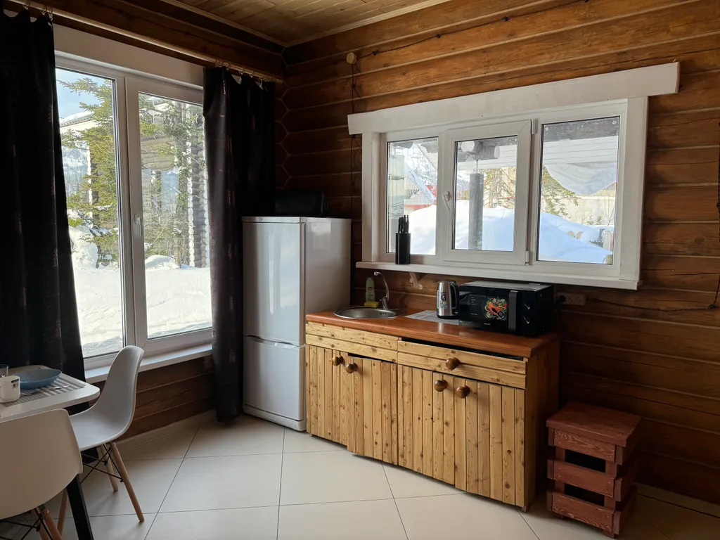 Уютный новый дом в Шерегеше в 1 км от горы