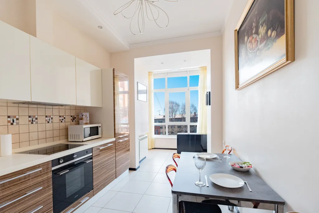 Стильная квартира в центре города у парка