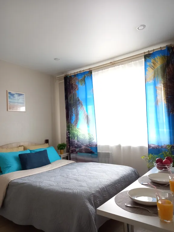 Свежая, чистая, небольшая студия для двоих