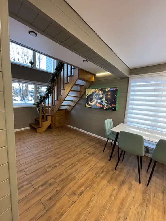 Уютный барнхаус «Тихое место» в живописном Шерегеше