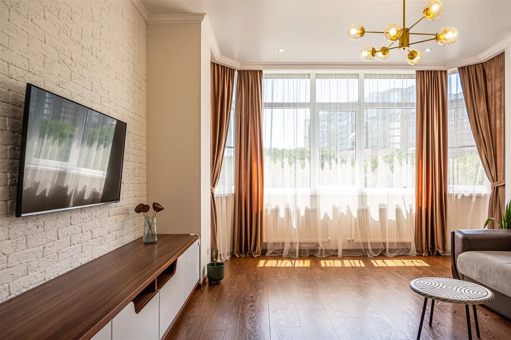 Апартаменты в центре города с видом на парк