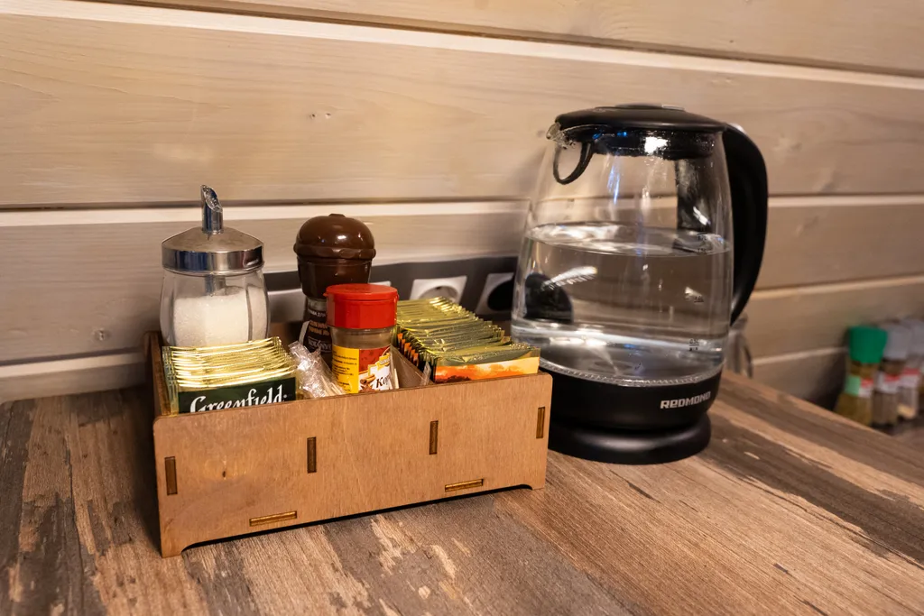 Дом Hamster в хвойном лесу у Большой воды