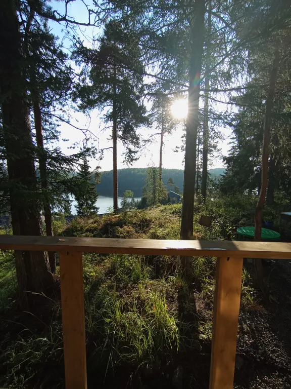 А-фрейм дом на горе