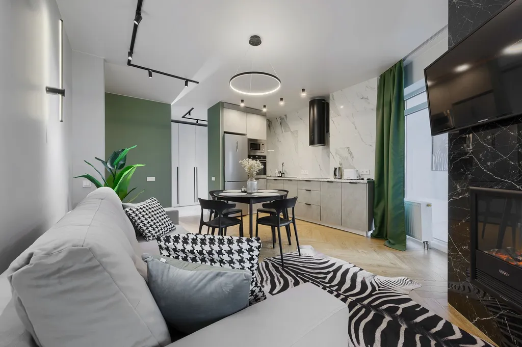 Новые 3 -х комнатные апартаменты в сердце города