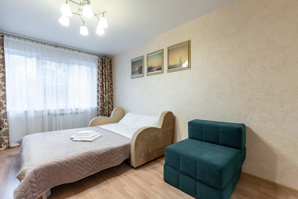 Квартира Апартаменты Quiet House на Урицкого двухкомнатные — Гатчина