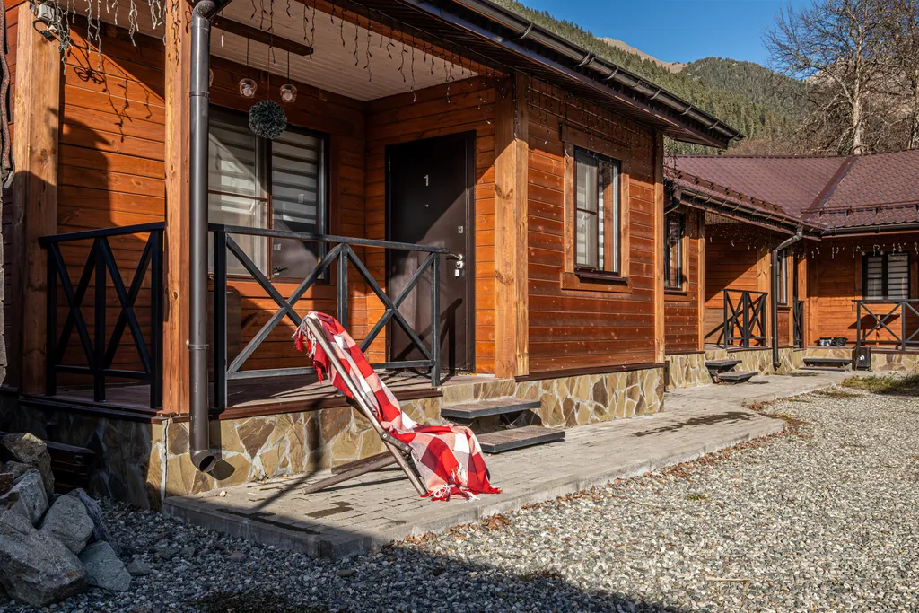 Коттедж Шале с видом на горы — Архыз