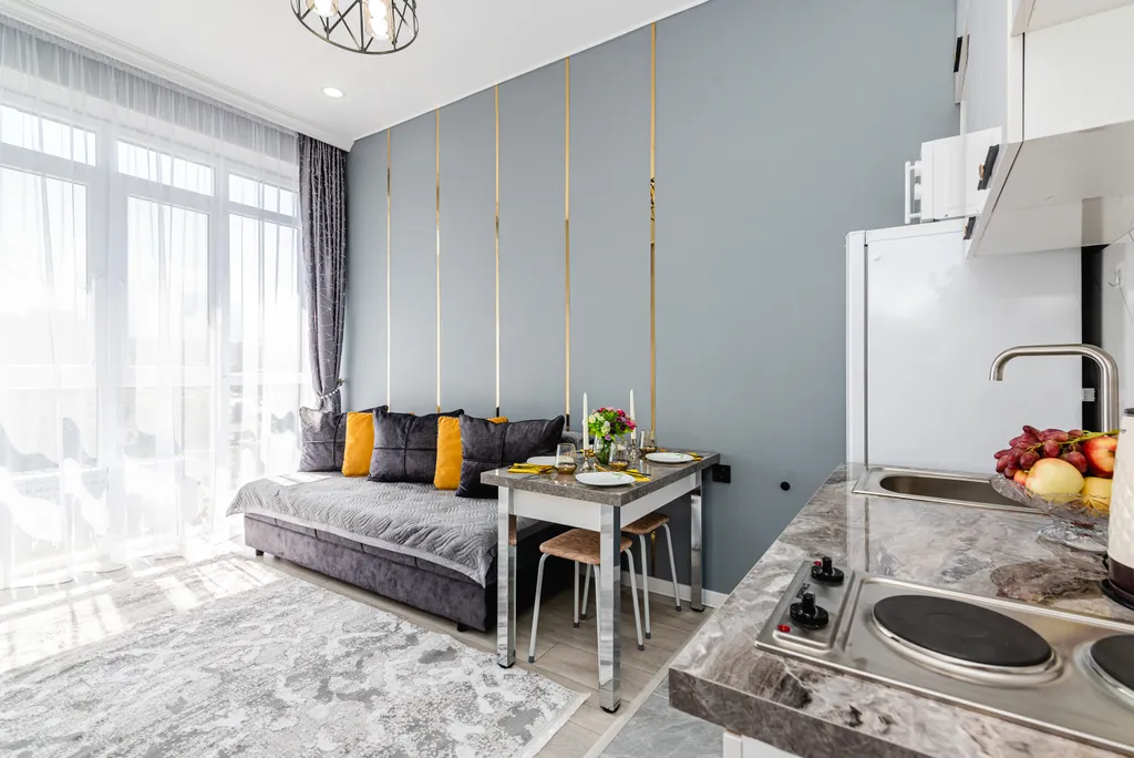 Квартира Апартаменты с панорамным видом на горы в ЖК Heaven — Алматы