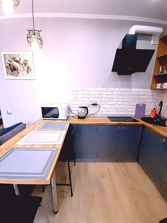 Квартира-студия Малышка с видом на Волгу