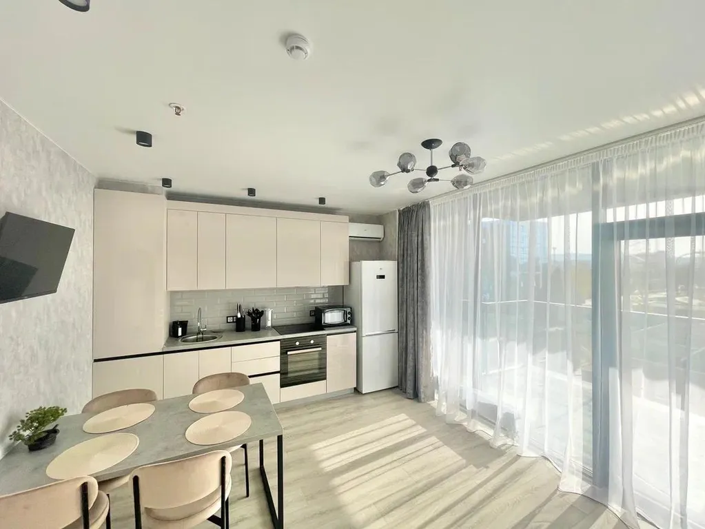 Апартамент с видом на море и парк развлечений