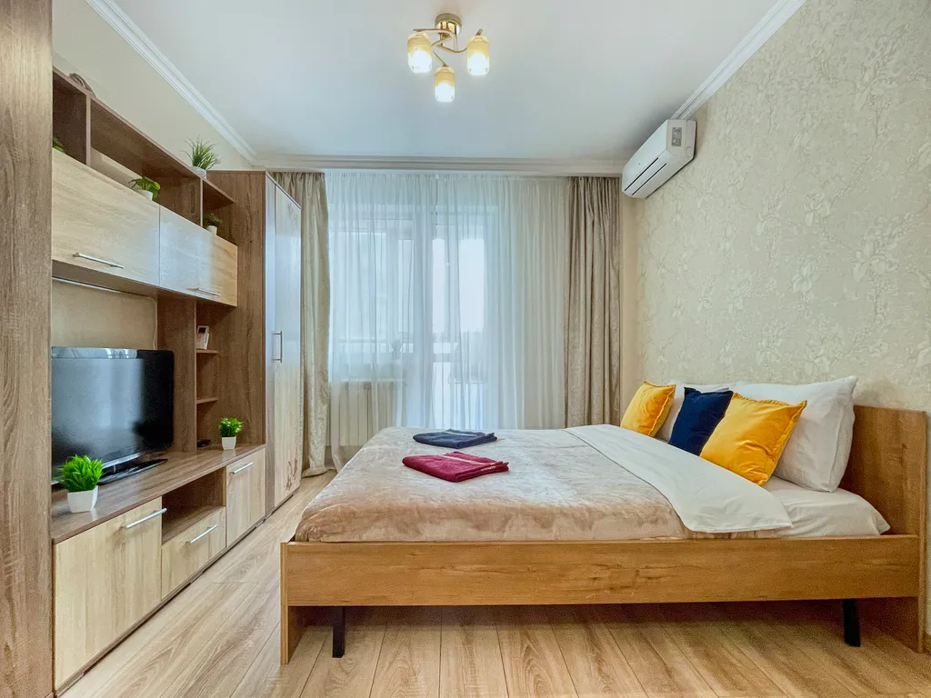 Квартира Уютная студия с большой лоджией в доме бизнес-класса — аренда посуточно в Химки