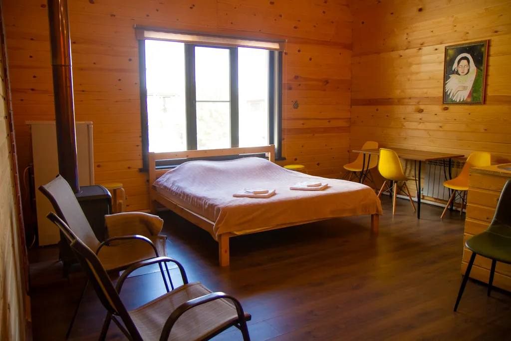 Домик на Байкале в скандинавском стиле