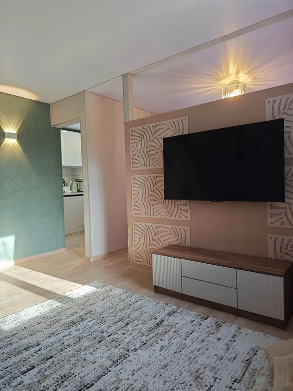 Уютная однокомнатная квартира с современным ремонтом