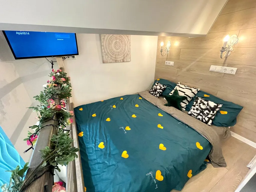 Квартира Квартира Уютная двухэтажная студия рядом с метро Селигерская — Москва