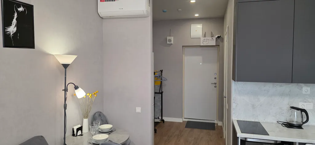 Светлая и уютная студия у Мещерского парка