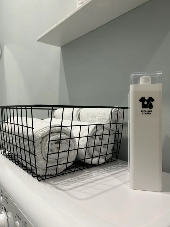 Студия с дизайнерским ремонтом