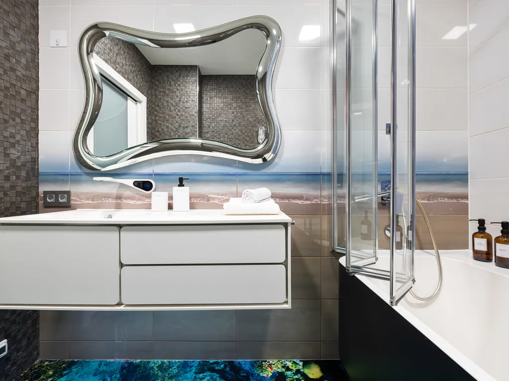 Квартира Квартира Новая Трешка у набережной — Москва