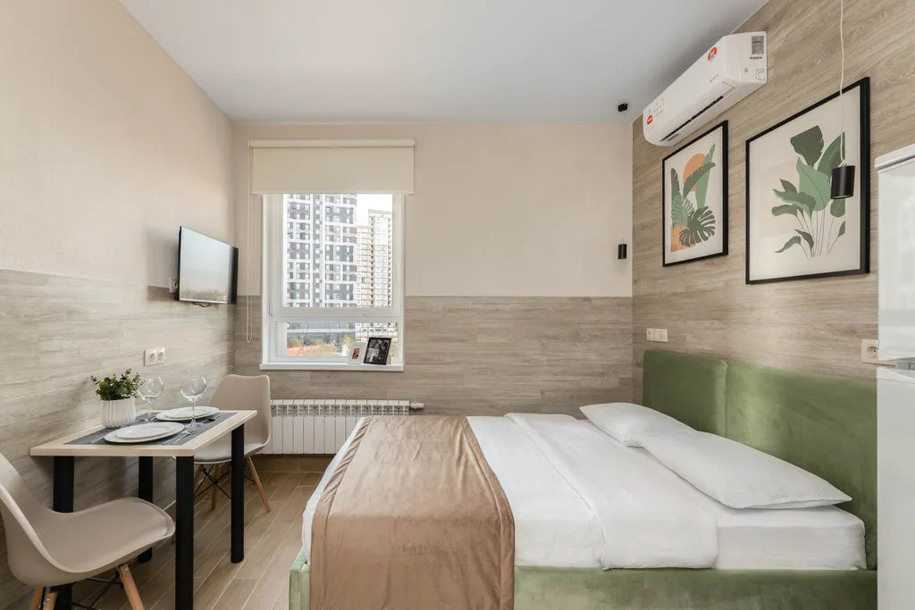 Квартира Квартира Уютная студия у метро, всё для комфортного проживания — Москва