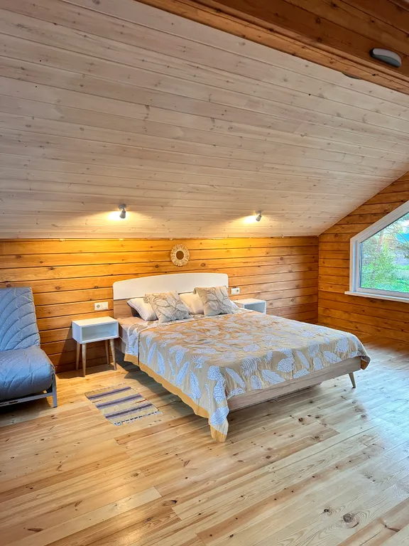 Новый круглогодичный коттедж из бруса на берегу Катуни