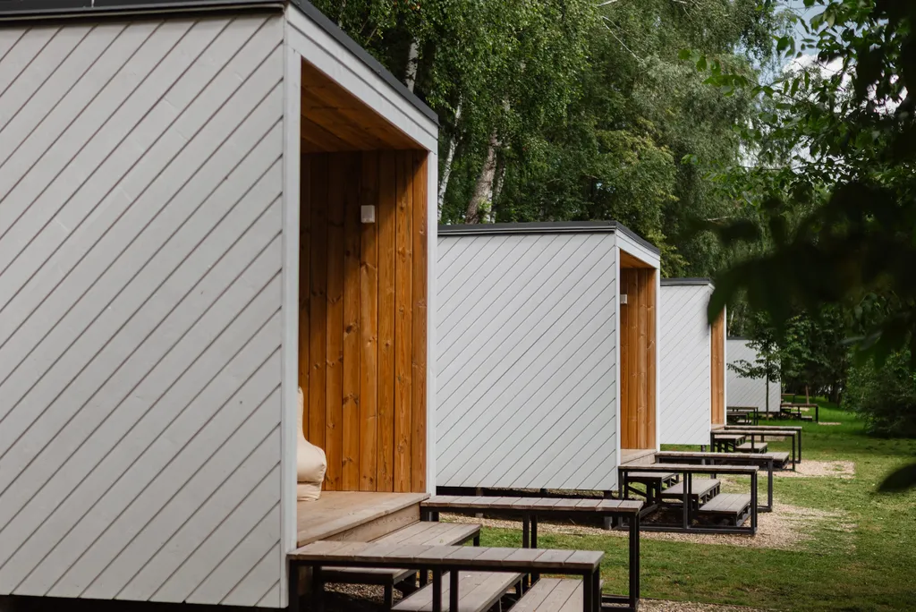 Дом-Куб на берегу Истры до 4-х человек