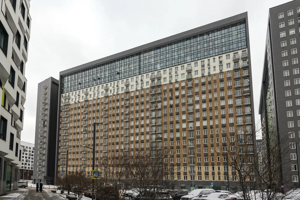 Квартира Квартира Стильная студия на ботаническом саду Bordo — Москва