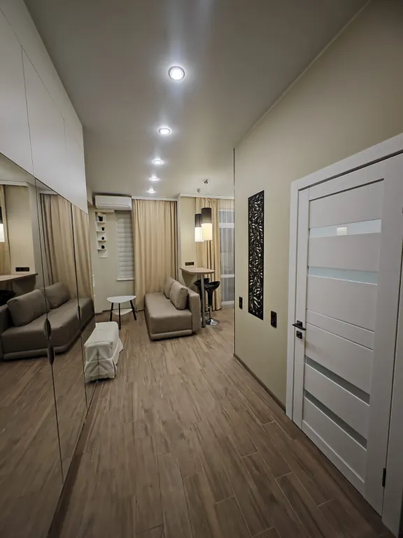 Квартира Квартира Студия в ЖК Семейный с видом на горы — Лазаревское