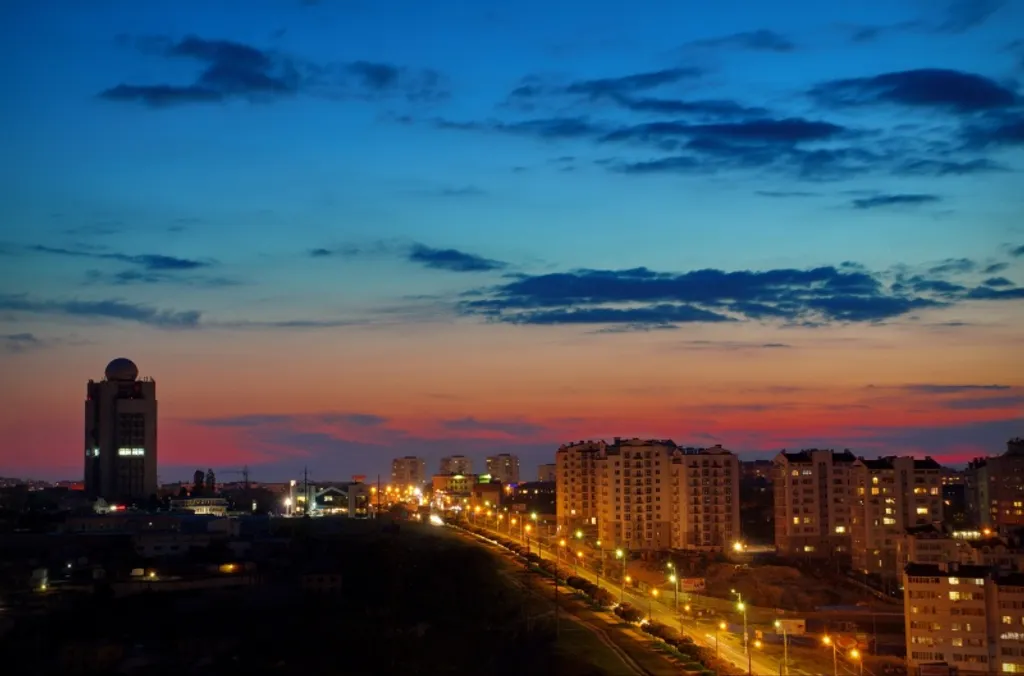 Квартира с шикарным видом на море и романтические закаты с видом на Херсонес