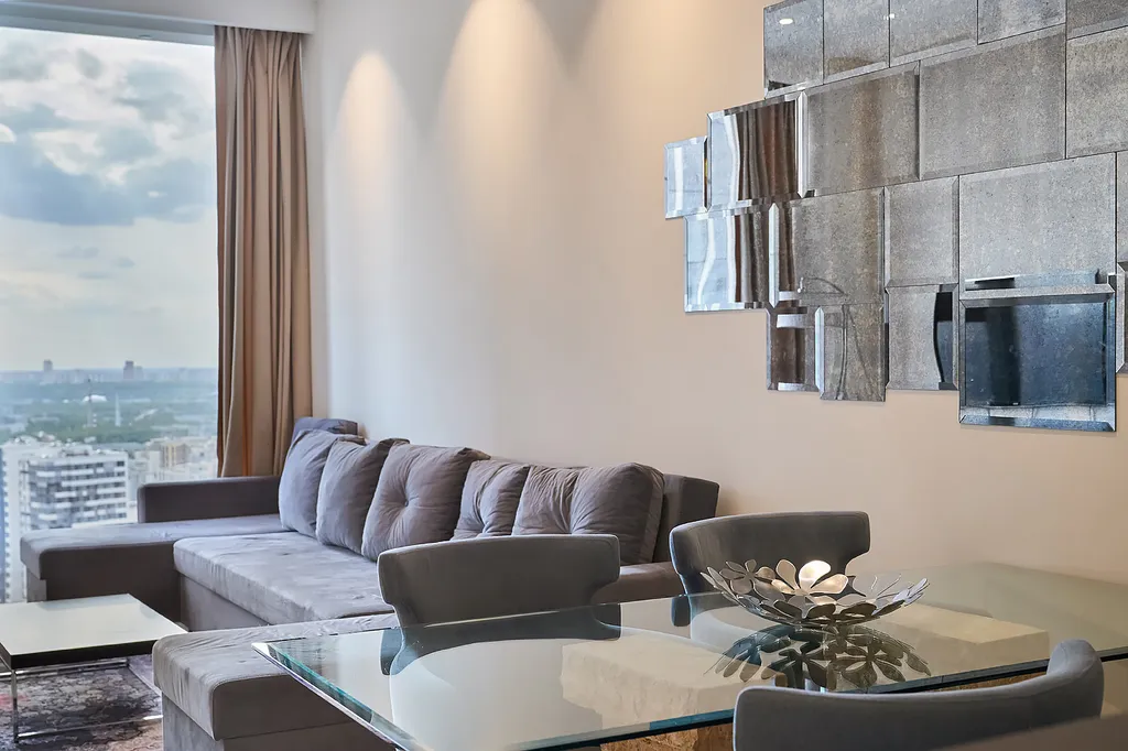 Квартира Квартира Rio - комфорт и роскошь в Москва Сити с отельным сервисом — Москва