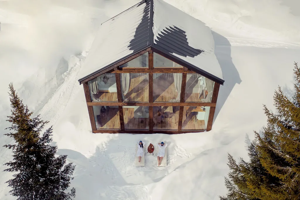 Коттедж Стильное шале Sherebor — аренда посуточно в Шерегеш