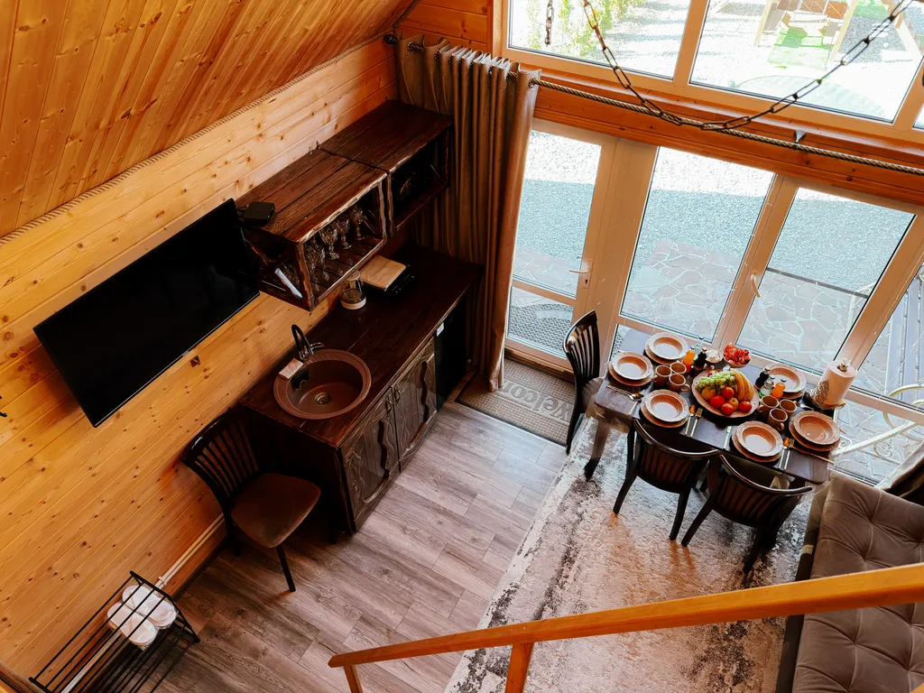 Коттедж Коттедж Улучшенное шале — Архыз