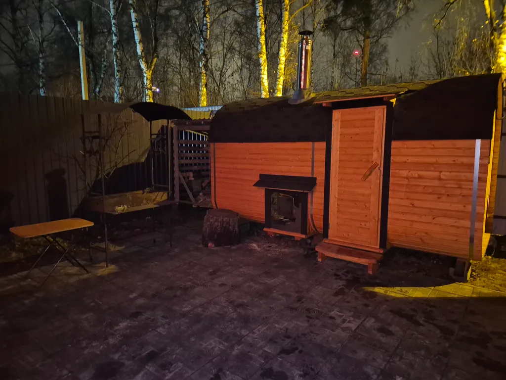 Ретро дом с джакузи и баней на дровах