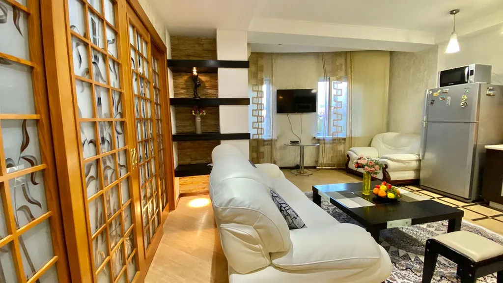 Стильная 1-комнатная квартира в японском стиле ЖК Керемет