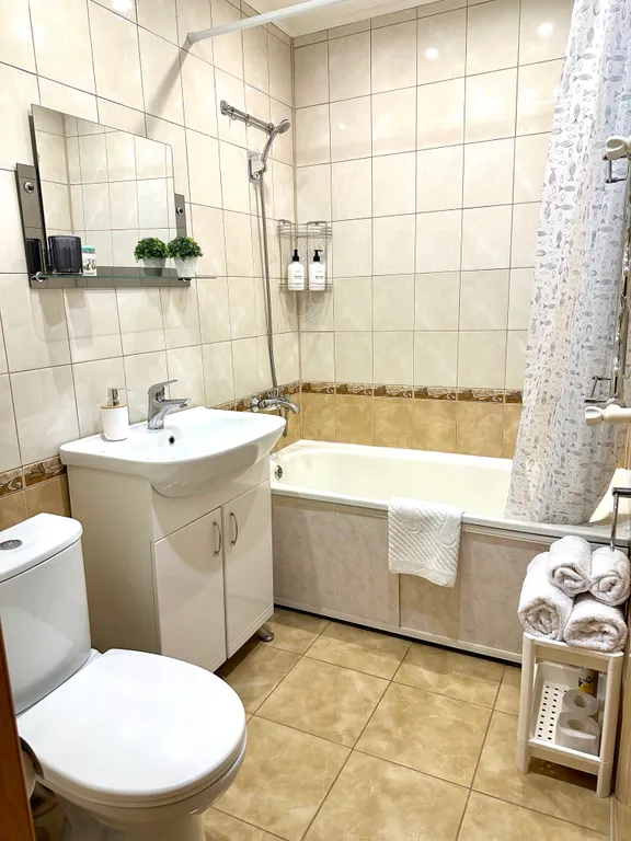 Солнечная однокомнатная квартира