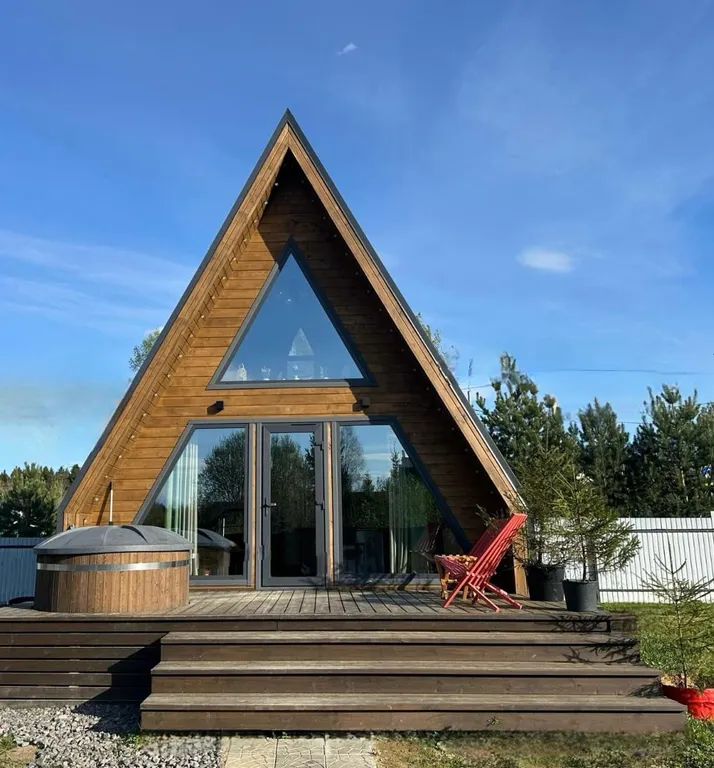 Загородный дом А-фрейм