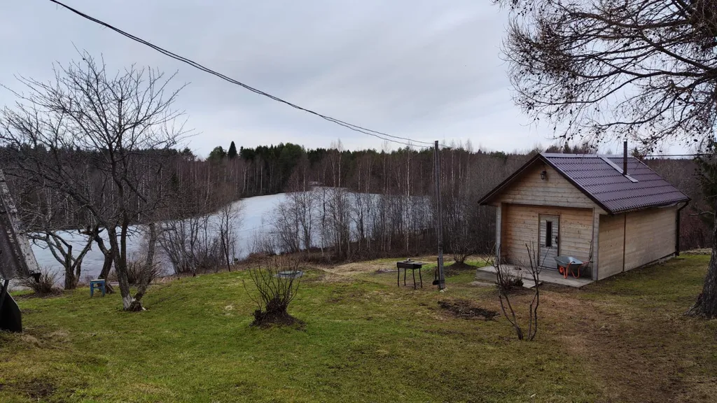 Настоящий деревенский домик в Карелии