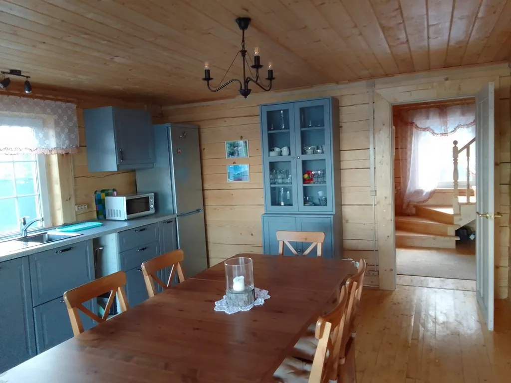 Уютный дом на 8 человек с видом на озеро