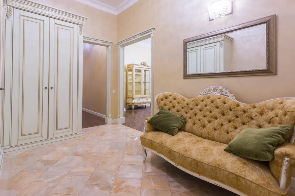 Квартира Шикарная квартира с хаммамом и кондиционером. Закрытый двор с парковкой. — Санкт-Петербург