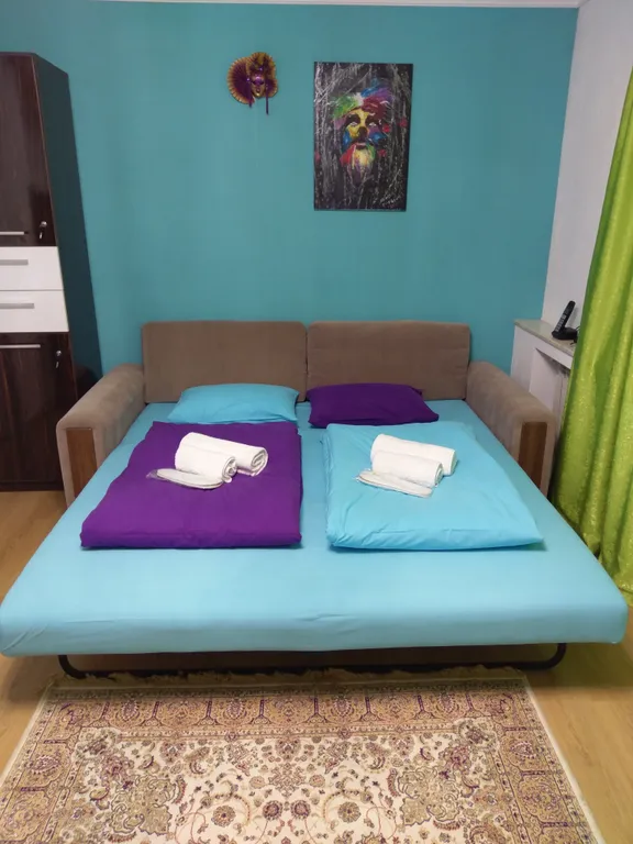 Квартира в ярких тонах